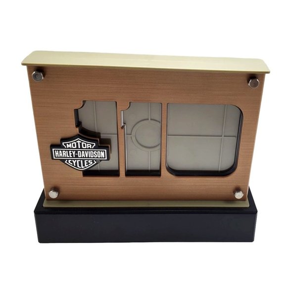 Harley Davidson 110th Anniversary HD Light Up Photo Frame Battlefield Gettysburg - Picture 4 of 6